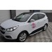 Подножки "Newstar Grey" для Kia Sportage